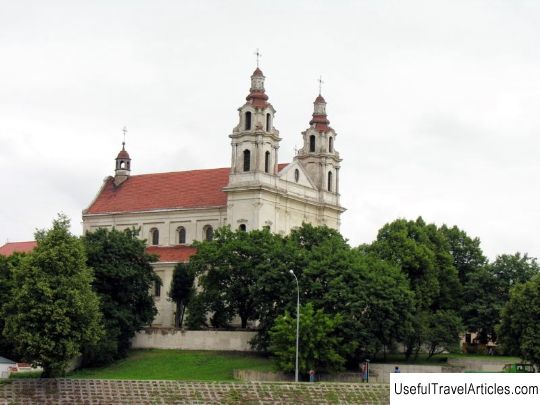 Church of St. Archangel Raphael (Arkangelo Rapolo baznycia) description and photos - Lithuania: Vilnius