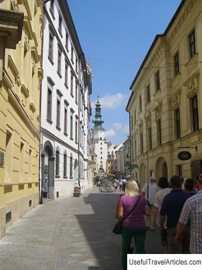 Michael's Gate (Michalska brana) description and photos - Slovakia: Bratislava