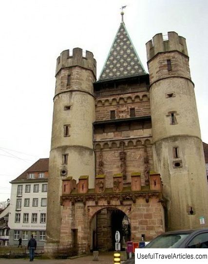 Spalentor gate description and photos - Switzerland: Basel