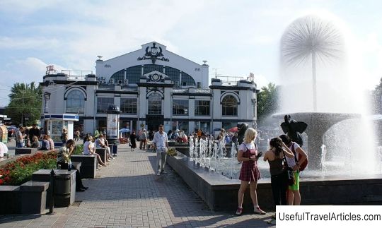 Covered market description and photos - Russia - Volga region: Saratov