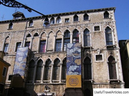 Palazzo Fortuny description and photos - Italy: Venice