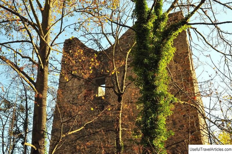 Ruins of the castle Federaun (Burgruine Federaun) description and photos - Austria: Villach