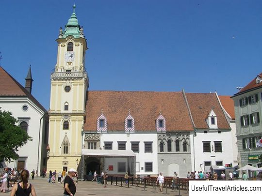 Old Town Hall (Stara radnica) description and photos - Slovakia: Bratislava