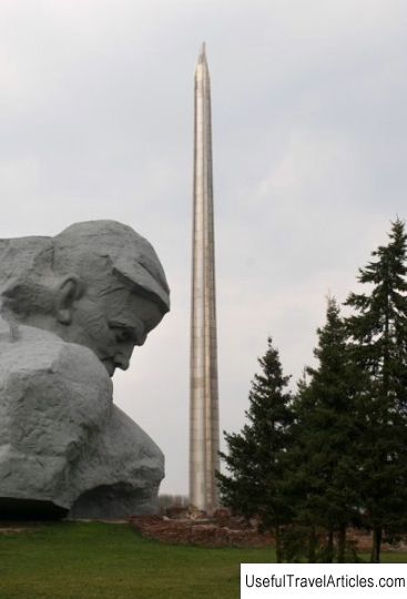 Bayonet obelisk description and photo - Belarus: Brest