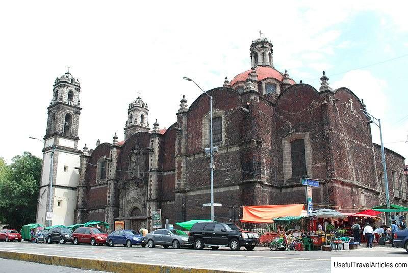 Church of Santa Veracruz (Iglesia de la Santa Veracruz) description and photos - Mexico: Mexico City