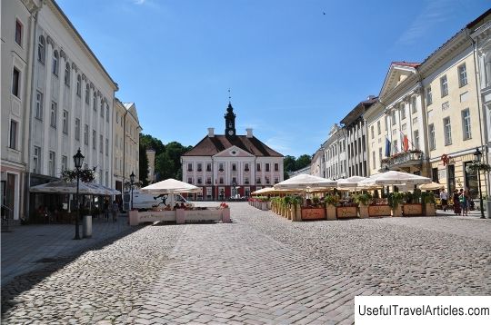 Town Hall Square (Raekoja plats) description and photos - Estonia: Tartu