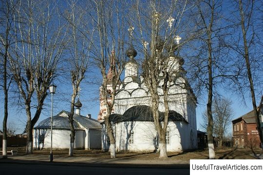 Lazarevskaya and Antipievskaya churches description and photos - Russia - Golden Ring: Suzdal