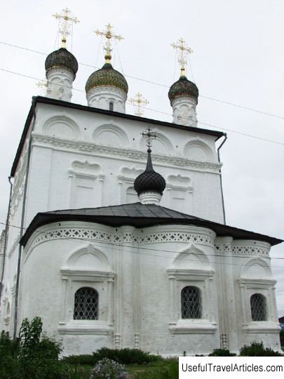 Church of the Presentation of the Lord description and photo - Russia - Golden Ring: Gorokhovets