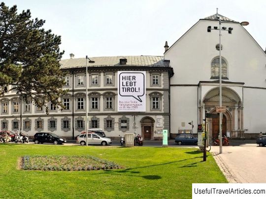 Tyrol Museum of Folk Art (Tiroler Volkskunstmuseum) description and photos - Austria: Innsbruck