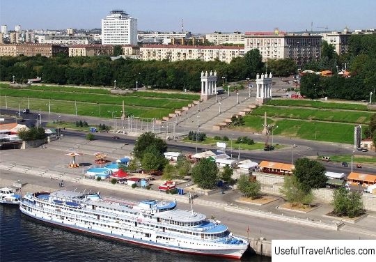 Central embankment of Volgograd description and photos - Russia - South: Volgograd