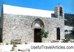 Chapel of the Blessed Virgin Mary description and photos - Cyprus: Protaras