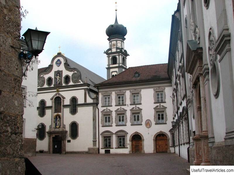 Convent in Halle (Haller Damenstift) description and photos - Austria: Tyrol