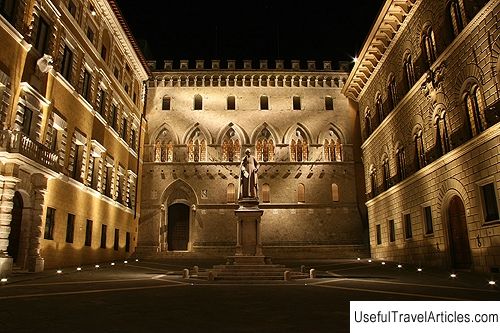 Palazzo Salimbeni description and photos - Italy: Siena
