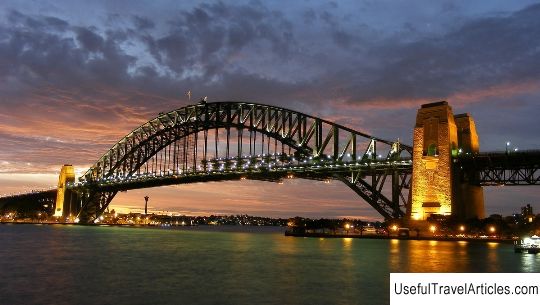 Harbor Bridge description and photos - Australia: Sydney