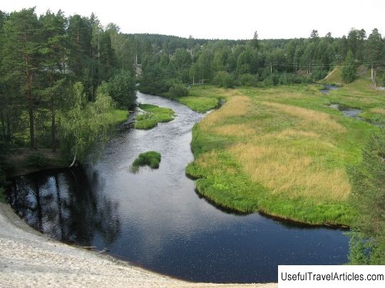 Uksunjoki river description and photos - Russia - Karelia: Suoyarvsky district