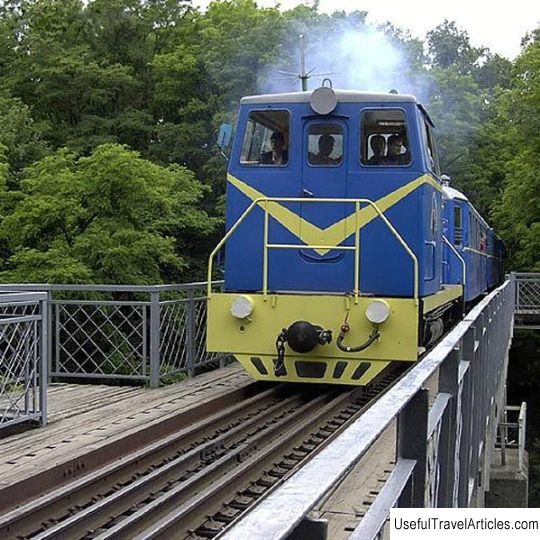 Children's railway description and photo - Ukraine: Kiev