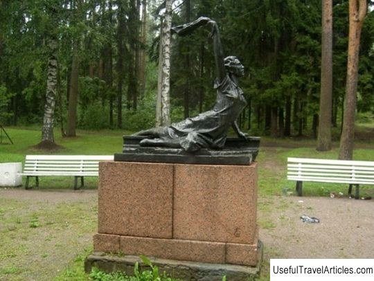 Monument to Raymond Dien description and photo - Russia - St. Petersburg: Zelenogorsk