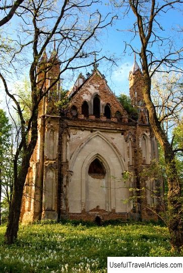 Chapel-burial vault of Ozheshko description and photo - Belarus: Brest region