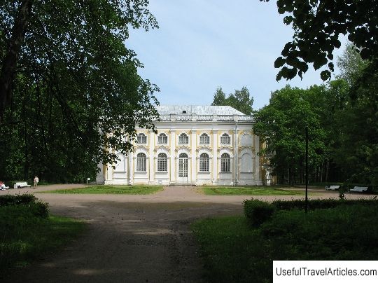 Pavilion ”Stone Hall” description and photos - Russia - St. Petersburg: Lomonosov (Oranienbaum)