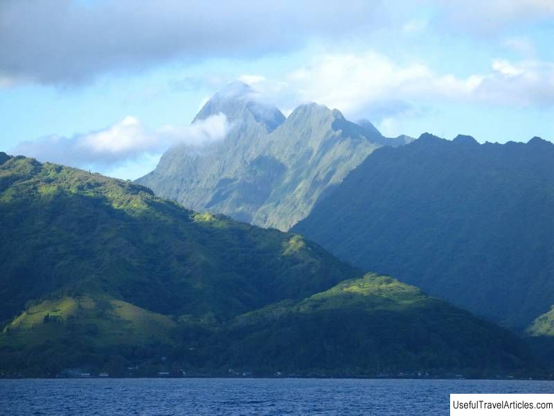 Mount Orohena description and photos - French Polynesia: Tahiti Island