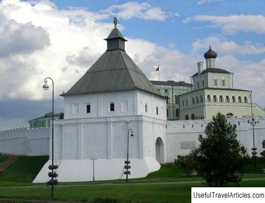 Taynitskaya tower of the Kazan Kremlin description and photos - Russia - Volga region: Kazan