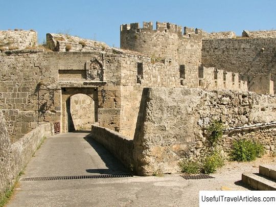 Castle of Rhodes (Castle) description and photos - Greece: Rhodes
