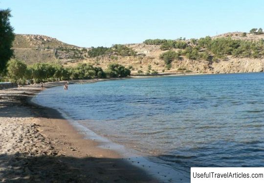 Meloi beach description and photos - Greece: Patmos Island