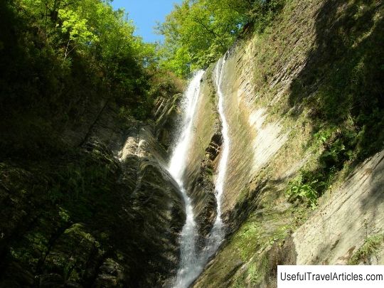 33-meter waterfall (33-m waterfall) description and photo - Russia - South: Tuapse