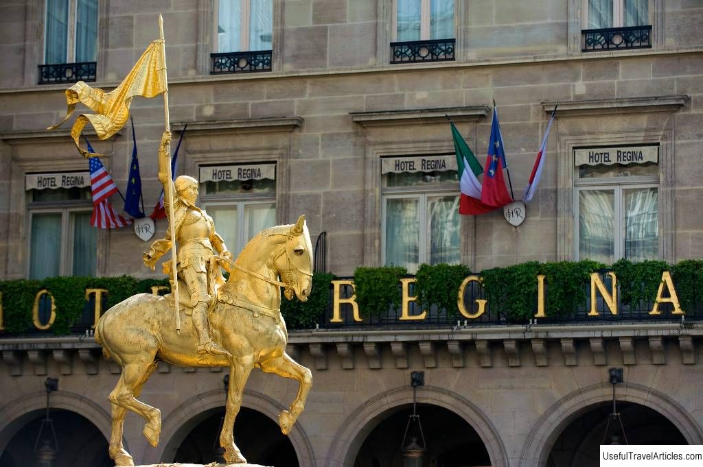 Statue of Jeanne d'Arc description and photos - France: Paris