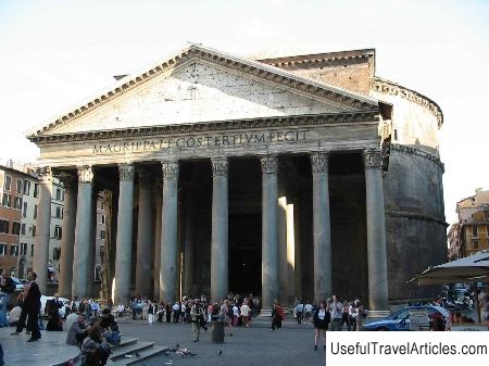 Pantheon description and photos - Italy: Rome