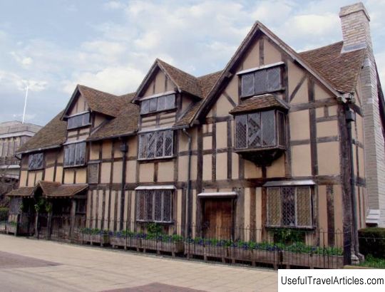 Shakespeares Birthplace description and photos - Great Britain: Stratford-upon-Avon