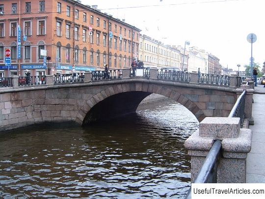 Stone bridge description and photo - Russia - Saint Petersburg: Saint Petersburg