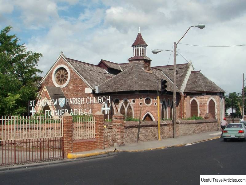 St Andrew Parish Church description and photos - Jamaica: Kingston