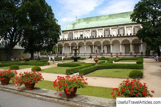 Summer Palace of Queen Anne (Belvedere) (Letohradek kralovny Anny) description and photos - Czech Republic: Prague