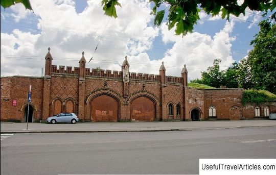 Friedland Gate description and photo - Russia - Baltic: Kaliningrad