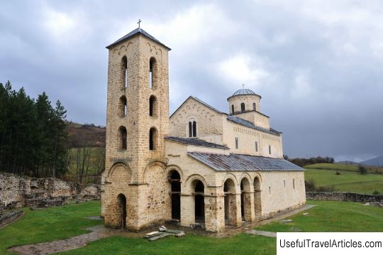 Sopocani monastery description and photos - Serbia