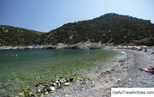 Glisteri beach description and photos - Greece: Skopelos Island