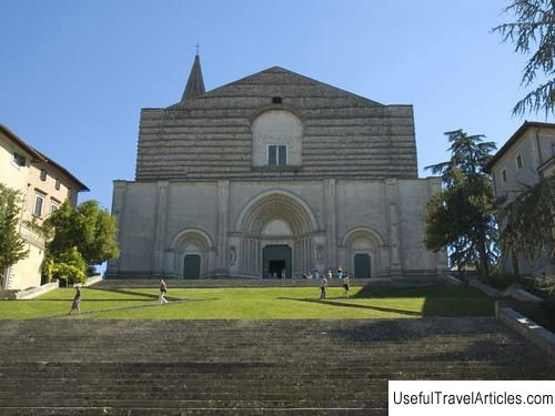 Church of San Fortunato (Chiesa di San Fortunato) description and photos - Italy: Todi