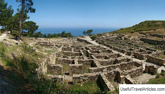 Ruins of ancient Kameiros description and photos - Greece: Rhodes