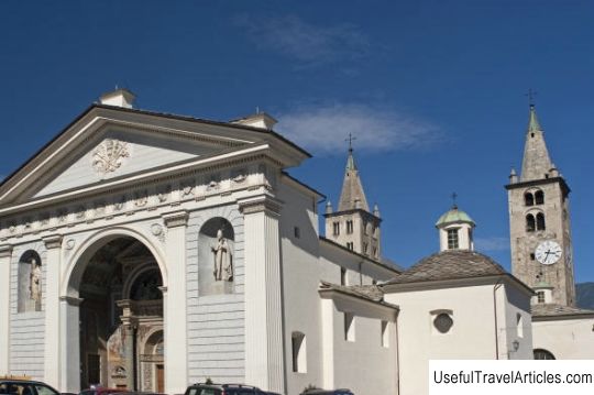 Cathedral of Santa Maria Assunta (Cattedrale di Santa Maria Assunta) description and photos - Italy: Aosta