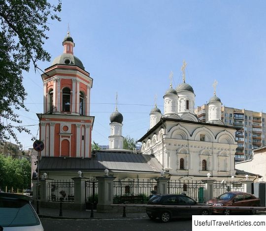 Church of St. John the Theologian in Bronnaya Sloboda description and photos - Russia - Moscow: Moscow