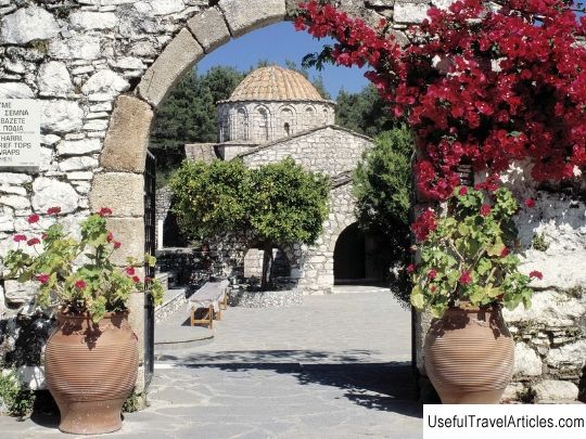 Moni Thari monastery description and photos - Greece: Rhodes