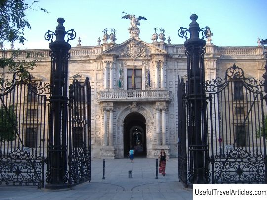 University of Seville (Universidad de Sevilla) description and photos - Spain: Sevilla