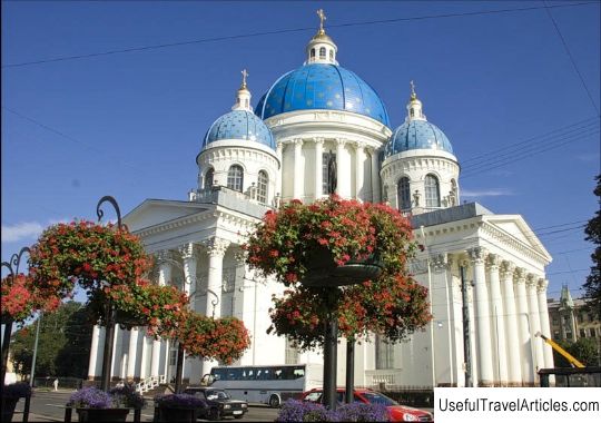Trinity-Izmailovsky Cathedral description and photos - Russia - St. Petersburg: St. Petersburg