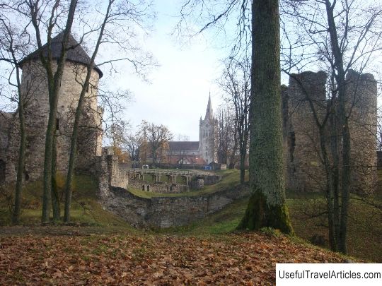 Venden Castle (Cesu viduslaiku pils) description and photos - Latvia: Cesis