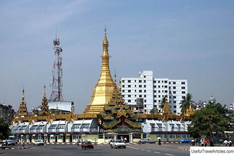 Sule Pagoda description and photos - Myanmar: Yangon