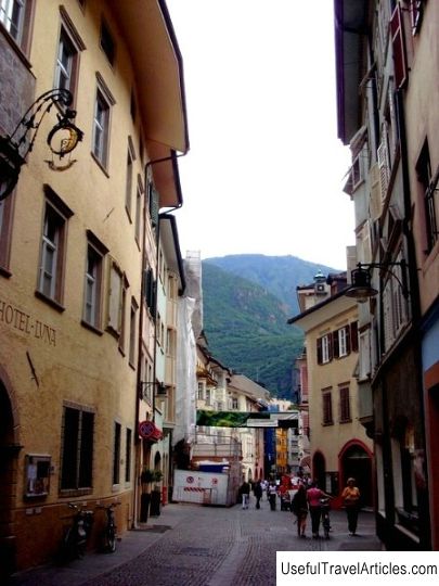 Via dei Bottai description and photos - Italy: Bolzano
