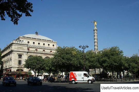 Place du Chatelet description and photos - France: Paris