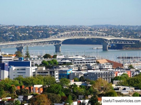 Auckland Harbor Bridge description and photos - New Zealand: Auckland