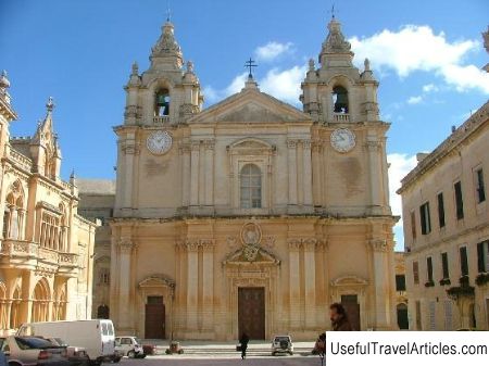 Mdina Cathedral description and photos - Malta: Mdina